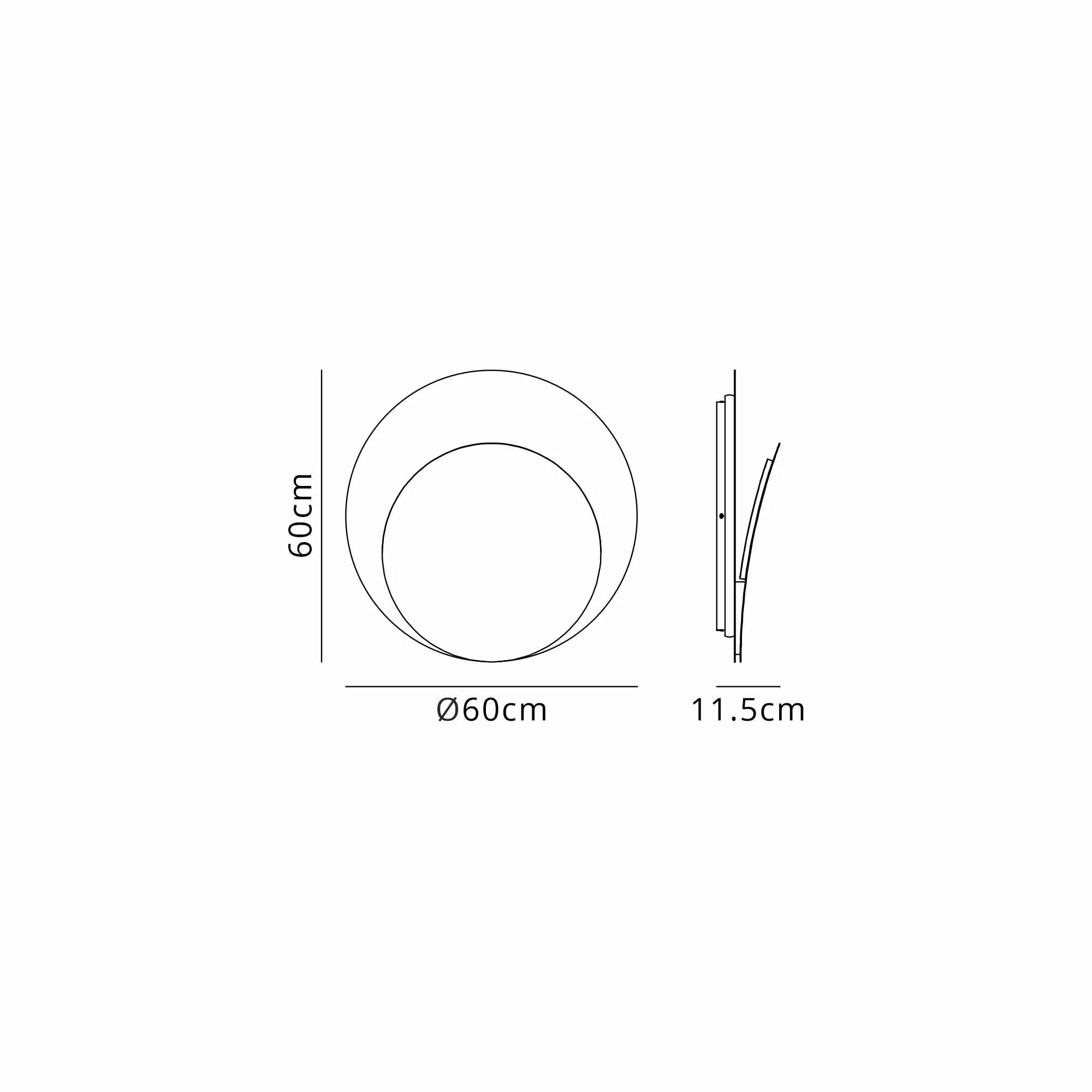 Astra Wall Lights Mantra Flush Wall Lights